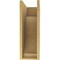 Ekena Millwork 8"W x 16"D x 24"H Classic Van Buren Rough Cedar Woodgrain TimberThane Corbel, Primed Tan CORUR08X16X24VANRCPR - alternate 2